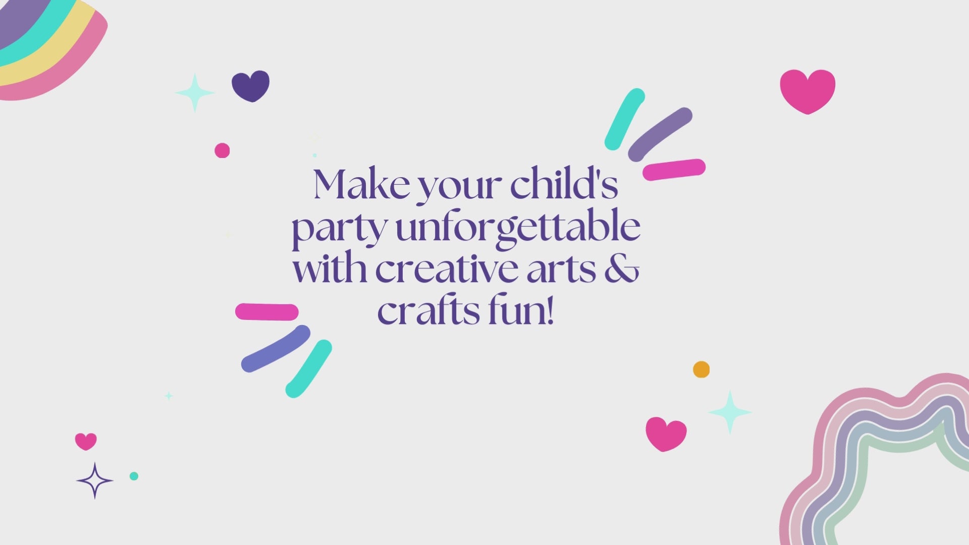 Load video: Magical &amp; Creative Birthday Parties!